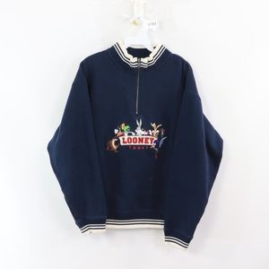 90s Warner Bros Mens Small Looney Tunes Sweater